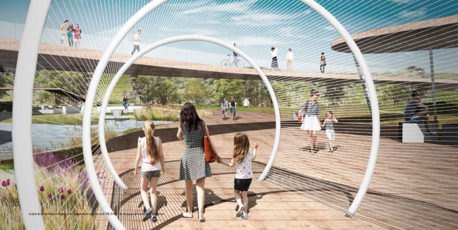 Concept of the Park of the Future Generations in Yakutsk � iCube, SmartHeart Agency, Project Group 8, PB Start, Yakutia Landscape Design Center