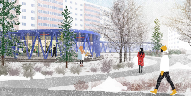 Concept of the “Park of the Future Generations” in Yakutsk  Wowhaus, Gorproject