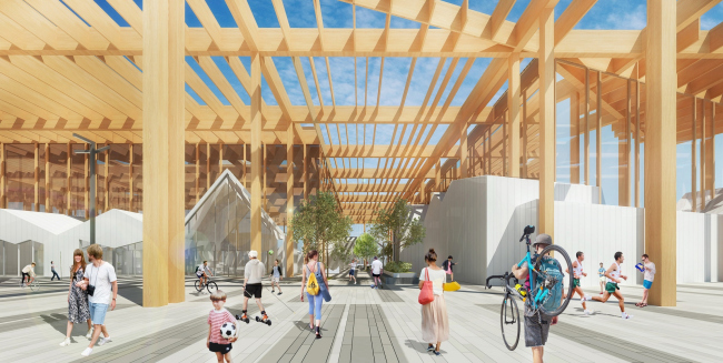 The multifunctional complex Sportpark