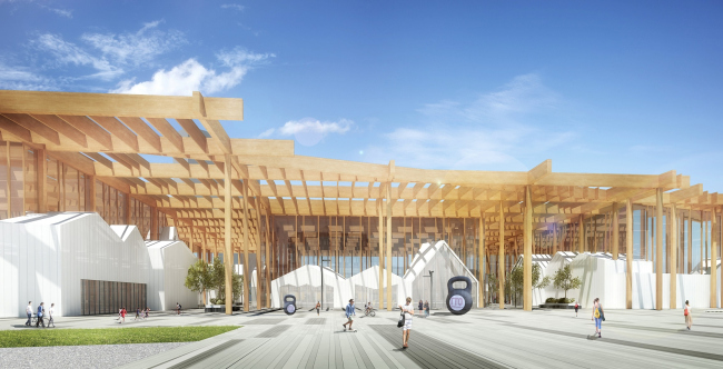 The multifunctional complex Sportpark
