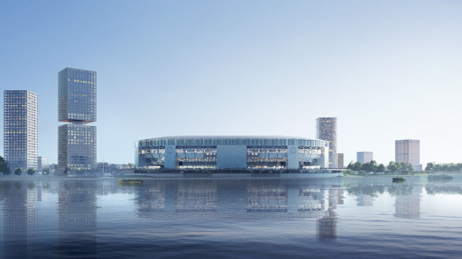 Стадион футбольного клуба «Фейенорд» © OMA
