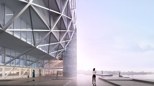 Стадион футбольного клуба «Фейенорд» © OMA