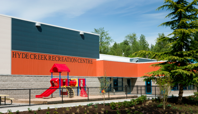 Hyde Creek Recreation Centre.    KMEW.    -