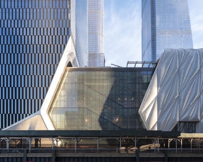 ����� 15 Hudson Yards � ���������� ����� The Shed � �� ��������. ����: Timothy Schenck ��� Related-Oxford