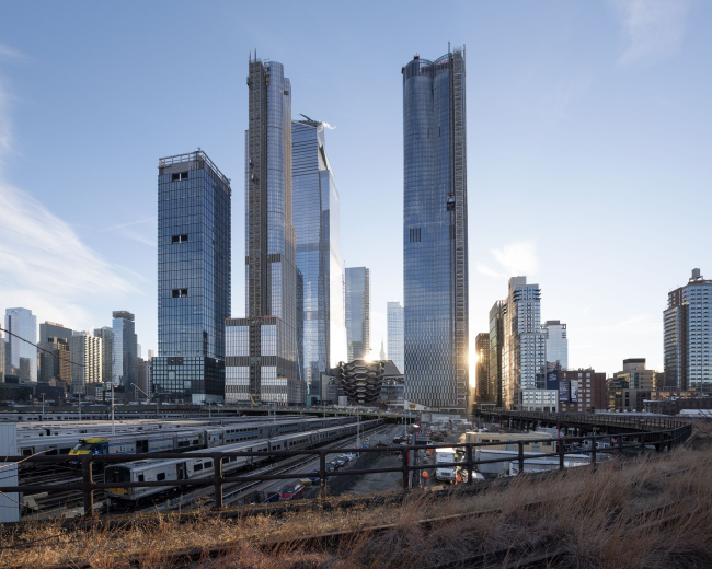 ����� 15 Hudson Yards � ���-������ ������ ��������� ����-�������� �������� (New York′s Staircase). ����: Timothy Schenck ��� Related-Oxford