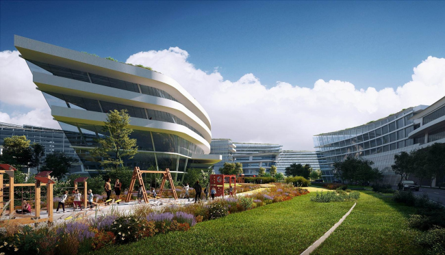 ��������� ��������� ������ ����������� � ����-���������� � Zaha Hadid Architects