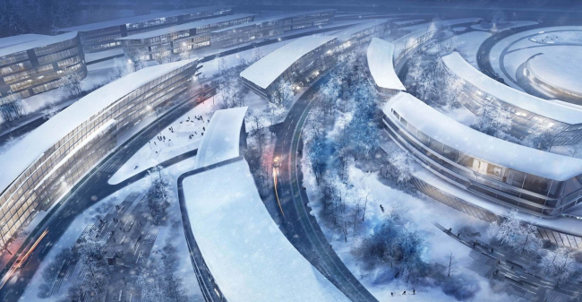 ��������� ��������� ������ ����������� � ����-���������� � Zaha Hadid Architects