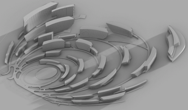 ��������� ��������� ������ ����������� � ����-����������. ������ ����������������� ��������� � Zaha Hadid Architects