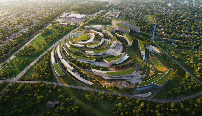 ��������� ��������� ������ ����������� � ����-���������� � Zaha Hadid Architects