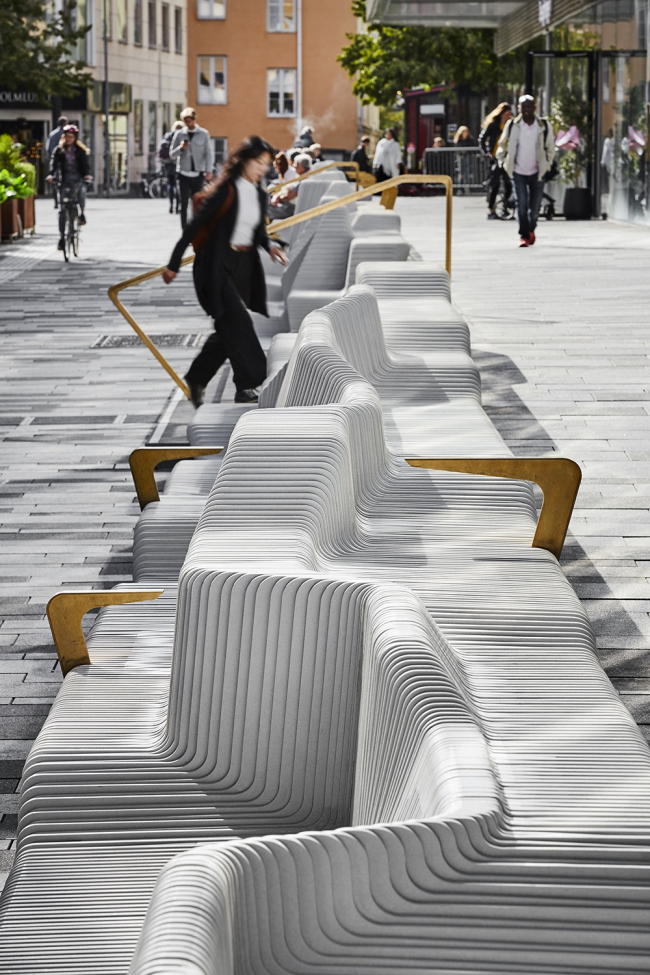 �������� �� Forumstorget. ���������� � Måns Berg. ������������� White Arkitekter
