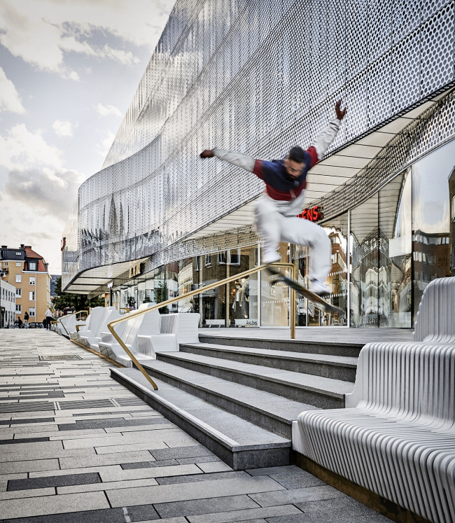 �������� �� Forumstorget. ���������� � Måns Berg. ������������� White Arkitekter