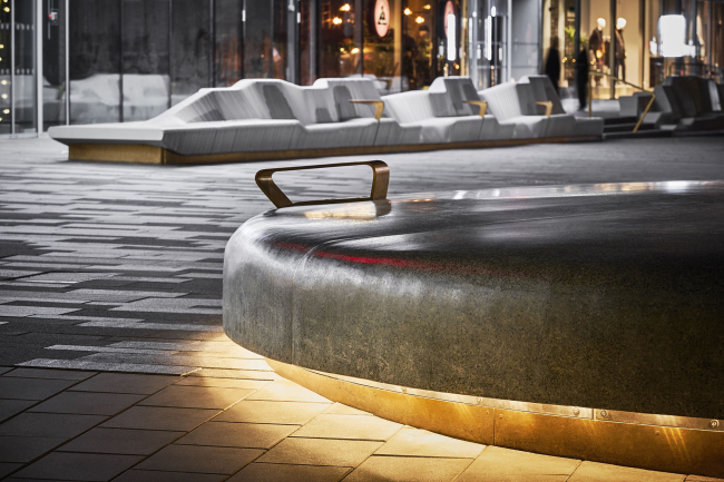   Forumstorget.   M&#229;ns Berg.  White Arkitekter