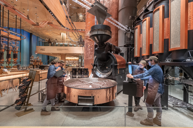 Кофейня Starbucks Reserve Roastery