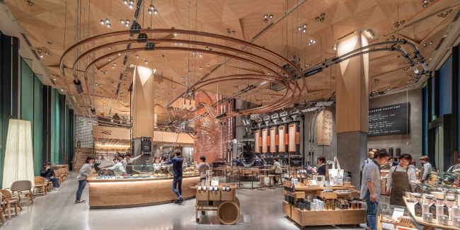 Кофейня Starbucks Reserve Roastery