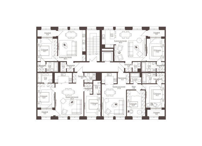 LVIII housing complex. Section 2