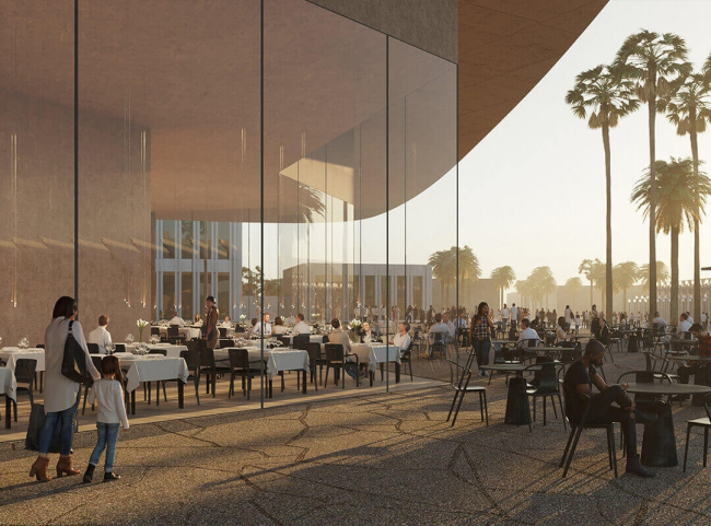 Новое здание Музея искусства округа Лос-Анджелес LACMA (2019)