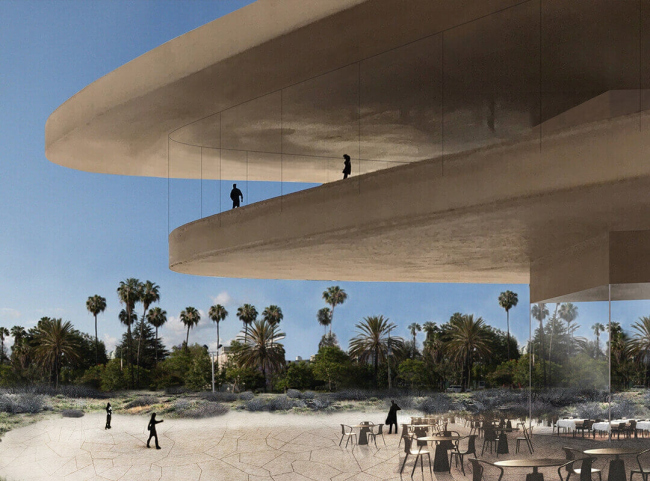 Новое здание Музея искусства округа Лос-Анджелес LACMA (2019)