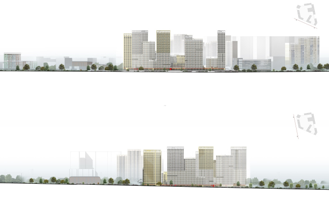 Universitetsky multifunctional complex. Development drawings