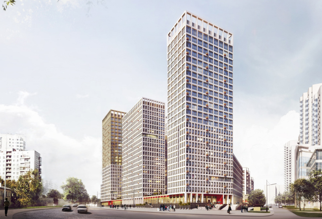 Universitetsky multifunctional complex. Fragment