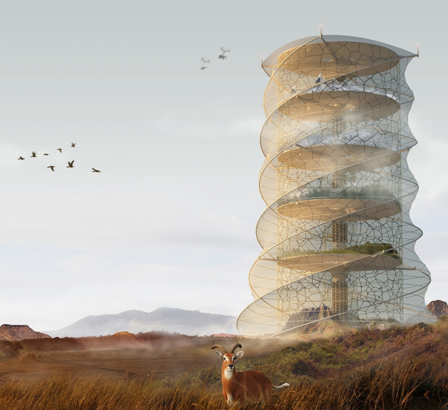 ������ Biosphere Skyscraper
