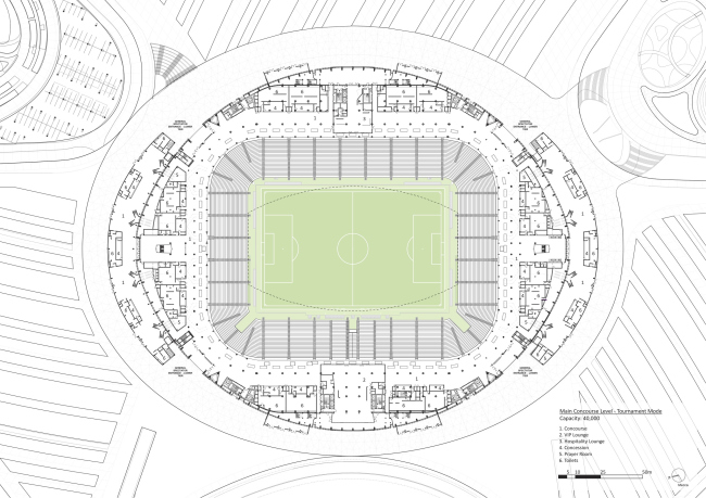 Стадион Аль-Джануб. Состояние в течение ЧМ-2022