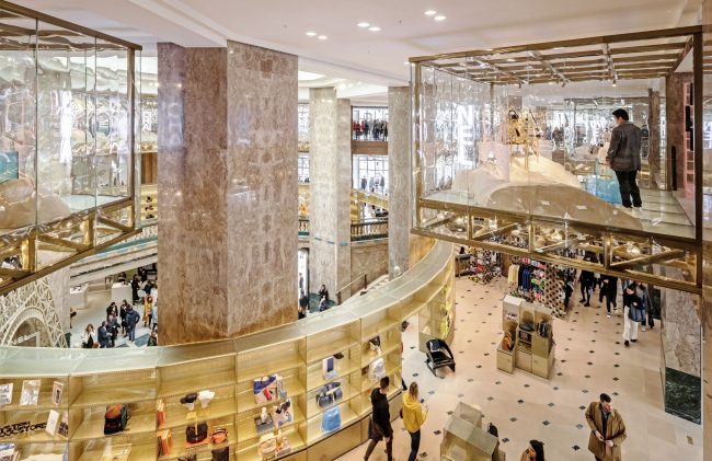����������� ��������� Galeries Lafayette �� ���������� �����