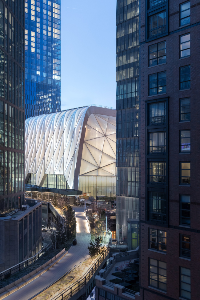 Культурный центр The Shed – здание Bloomberg