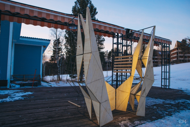 Архбухта 2019. Команда TG, объект «Крылья Бахуса» Архбухта 2019. Команда TG, объект «Крылья Бахуса»