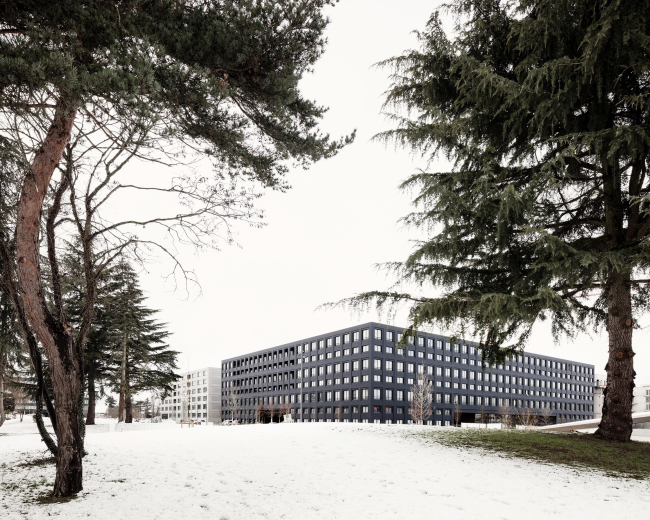 Студенческое общежитие на кампусе Париж-Сакле