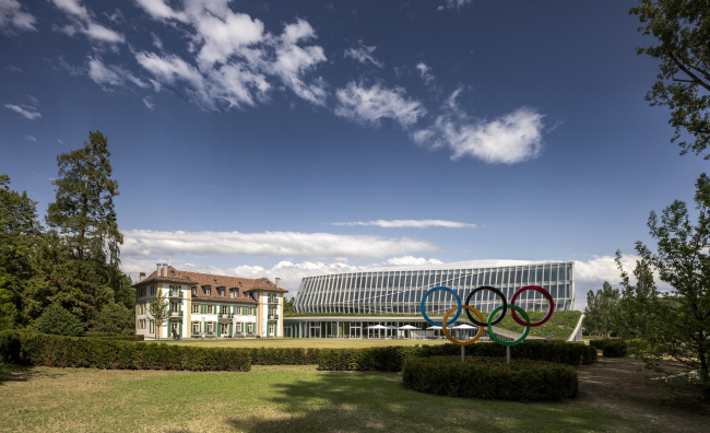 Олимпийский дом. Штаб-квартира Международного Олимпийского комитета (МОК)