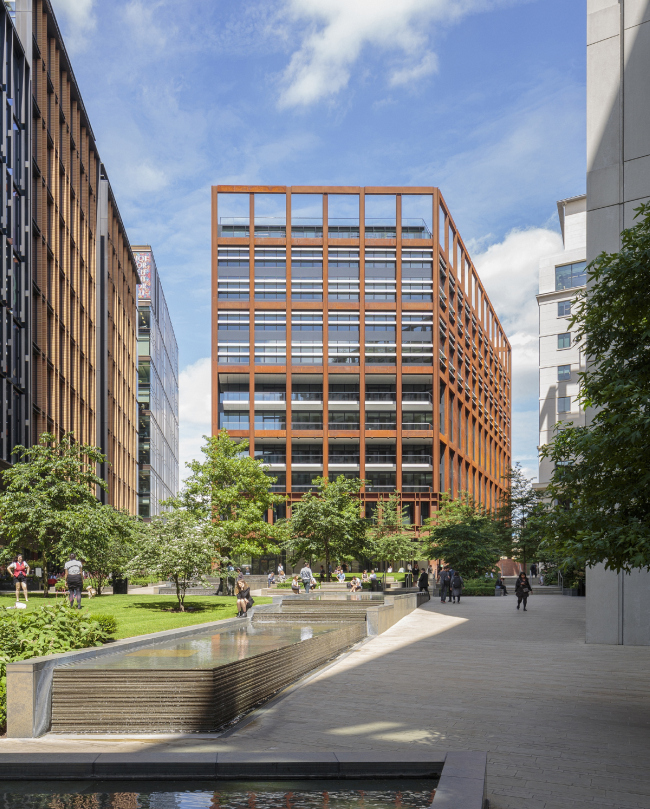 ������� ����� 4 Pancras Square, ������. 
Eric Parry Architects