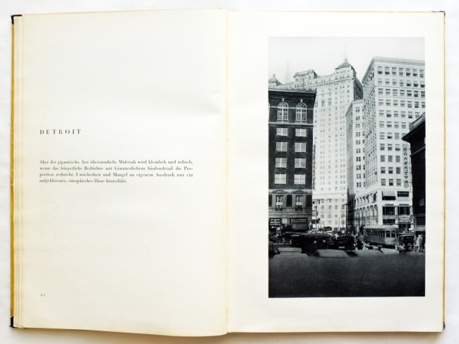   Amerika: Bilderbuch eines Architekten (1926)