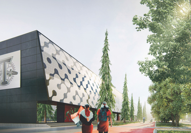 ФОК на территории стадиона «Торпедо»