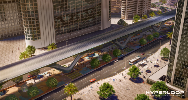 ������� ������� ��� ������� Hyperloop