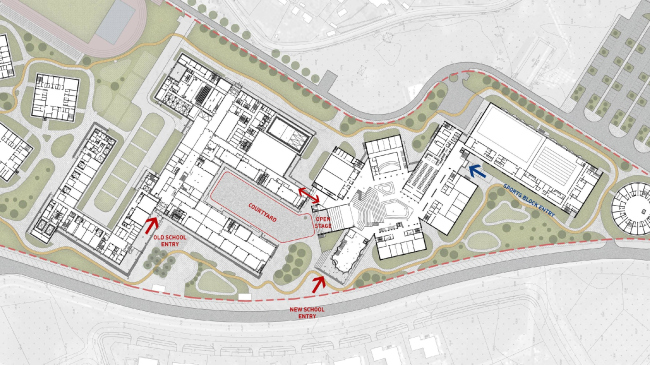 E.M. Primakov Gymnasium, 2nd stage. The master plan