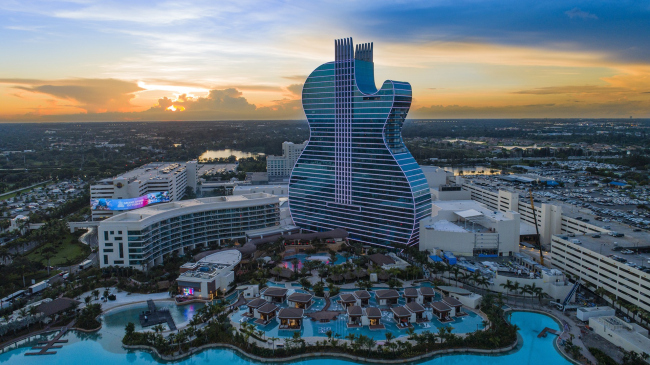 ������ ����� �� ���������� ��������� Seminole Hard Rock Hotel & Casino