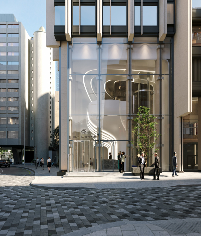 Вестибюль Southbank Tower