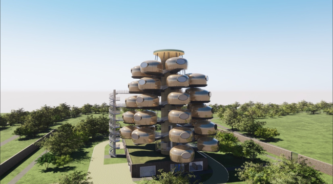 ��������� � ��������� Le Château Des Pères. ����������� Agence d′Architecture Unité