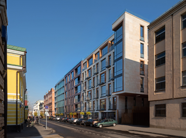 The housing project on the Malaya Ordynka Street