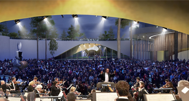 The main theater and concert complex of the Moscow Region Tchaikovsky′s Universe.