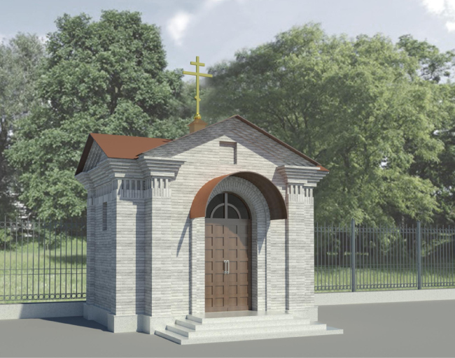 Project of the chapel on the territory of the Resurrection Church. The residential complex “Metsenat” in Kadashi