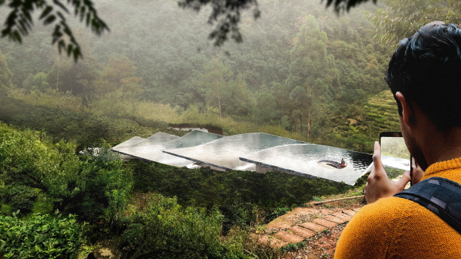 ����� Xingfu village Pan-Museum, ������-���������� �������������� ��������