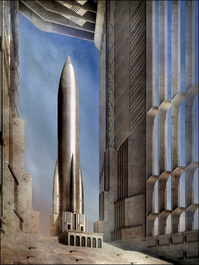 Triumphal Arch, 2012-2014. Computer simulation.