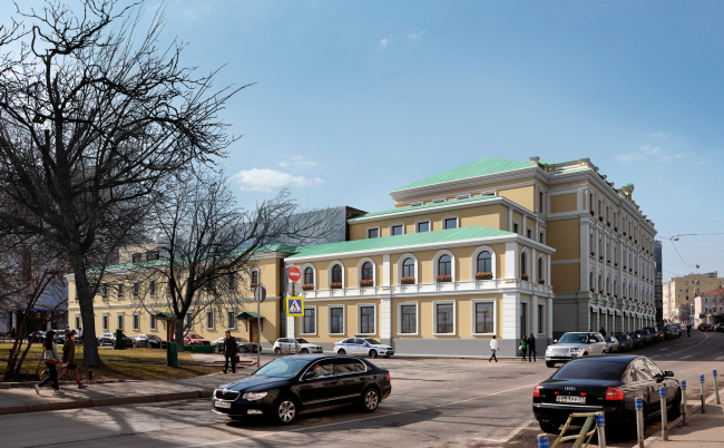 Жилой комплекс с гостиницей и подземной автостоянкой на Б. Никитинской 2015 г