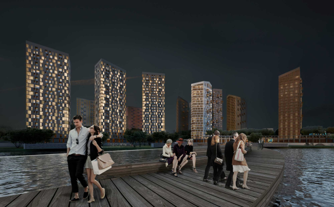 Zurbagan housing complex. Concept of territory development in Voronezh, 2018-2020