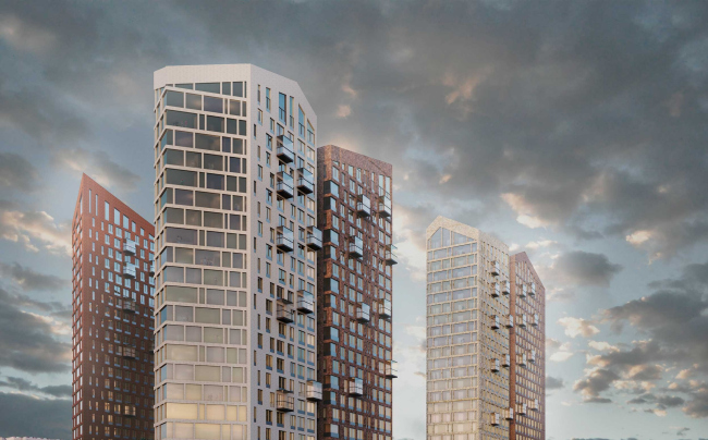 Zurbagan housing complex. Concept of territory development in Voronezh, 2018-2020