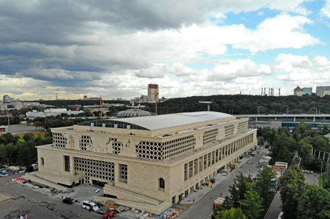 Luzhniki Palace of Water Sports. The project that won the open competition 2013. Opened in 2019