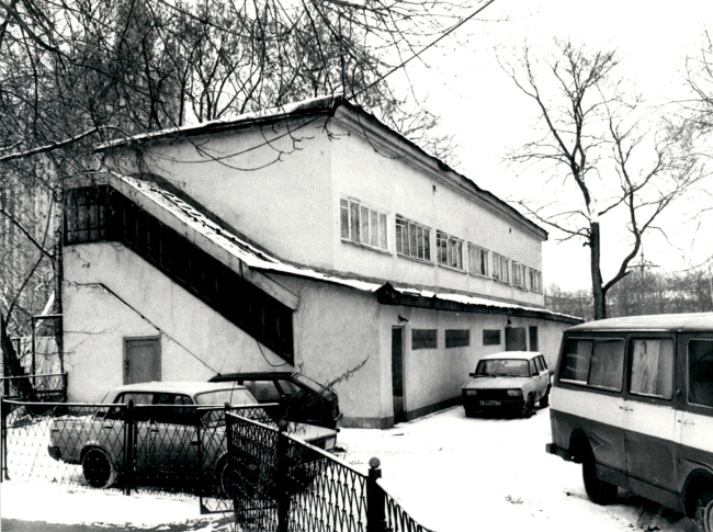Фасад прачечного корпуса 1995 г.