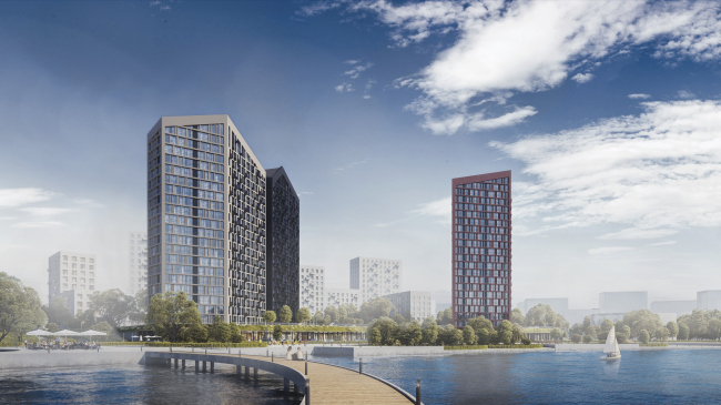 Zurbagan housing complex. Concept of territory development in Voronezh, 2018-2020