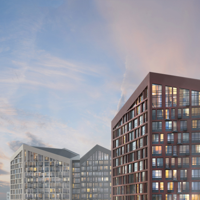 Zurbagan housing complex. Concept of territory development in Voronezh, 2018-2020